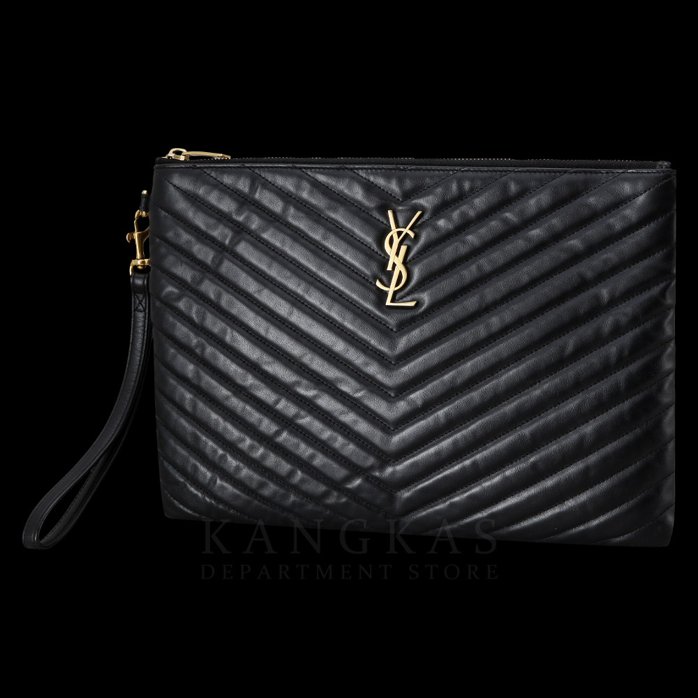 Yves Saint Laurent(USED)생로랑 모노그램 쉐브론 클러치